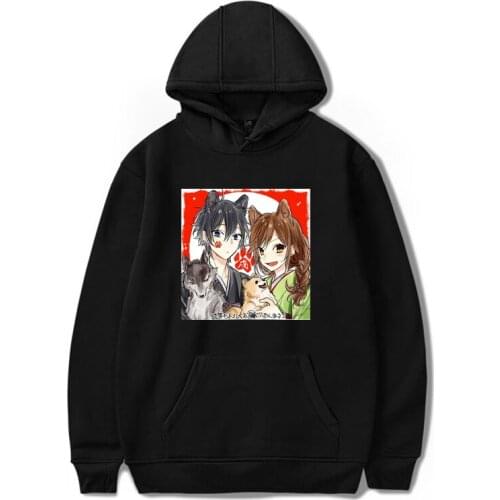 Horimiya Anime Hoodie Man Women Unisex Grunge Miyamura Fashion Printed Pullover Tops Sweatshirt Oversized Clothing Kpop Harajuku