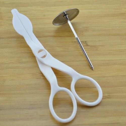 1 Set Cake Decoration Cake Flower Making Tool 2 Cake Icing Piping Nozzle 1 Cake Scissors For Cream Flower Transfer