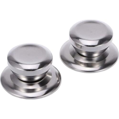 2Pcs Pot Lid Knobs Pot Lid Cover Knob Handle Universal Kitchen Cookware Lid Replacement