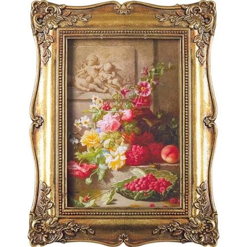 European Style Creative Resin Photo Frame for Wedding Gifts RPF042