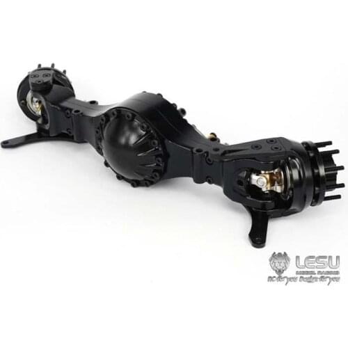 LESU 1/14 Metal Flange Power Front Axle for DIY Tmy RC Tractor Truck Model TH05100-SMT3