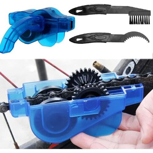 New Bicycle Chain Cleaner Scrubber Brushes Cycling Cleaning Kit Mountain Bike Parts Maintenance Tools Bicycle Accessories