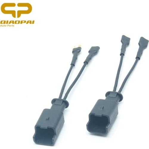 Universal Car Snails Horn Dedicated Horn Socket Conversion Plug Loudspeaker Socket Trumpet Parts Harness for Old Peugeot Car