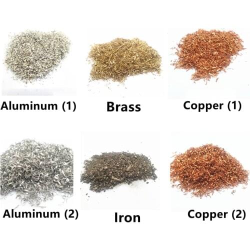 Iron Crystal Stone Brass Shavings Copper Aluminum Powder Handmade For Jewelry Making Organ Pendant Orgonite Materials