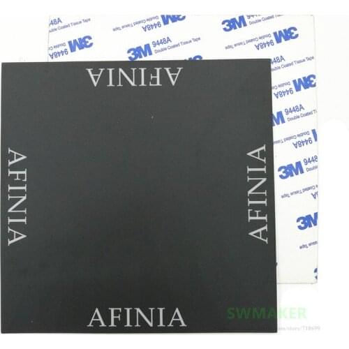 1pcs tiertime UP/AFINIA 3D printer parts 5.5 inch x 5.5 inch PC Printing Surface Sheet / heat paper for H-Series 3D Printers