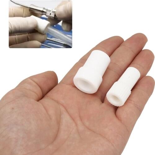 2 Pcs Dental Suction Tube Adapter Saliva Rotary Ejector Converter Autoclaved Suitable For Dentist Disposable Surgical Equipment