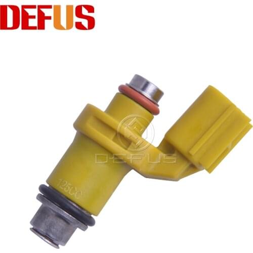 1X Motorcycle Fuel Injector 125CC/MIN 10Hole Nozzle Fuel Injection For Yamaha Y15ZR FZ15 Flow Valve Injectors Replacement Yellow