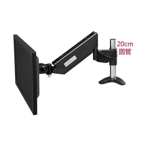 360 Degree Full Rotation Aluminum 10-27" Display Monitor Holder Arm Desktop Clamping LCD LED Monitor Mount Bracket 1.5-10kgs