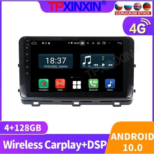 128GB Android 10.0 Car Radio For Kia Ceed 2020 2021 Multimedia Video Recorder DVD Player Navigation GPS Accessories Auto 2 din