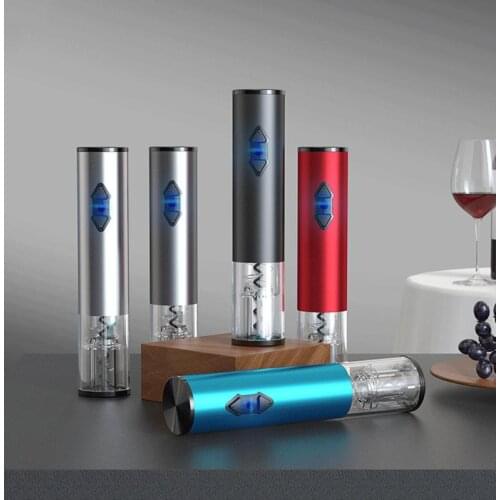 Automatic Electric Wine Opener Corkscrew Wine Bottle Opener Kit With Foil Cutter Kichen Accessories wine opener battery