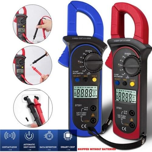 Digital Multimeter Clamp ammeter transistor tester capacitor tester Power test Automotive voltage tester