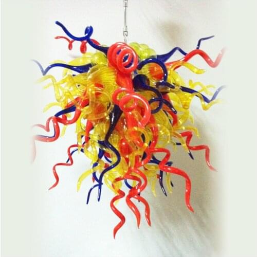 Chihuly Murano Glass Chandeliers Newest Hot Sale Art Glass Pendant Lights Hand Blown Glass LED Chandelier Lighting
