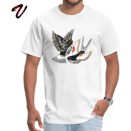 Tops T Shirt Sparrow & Swallow Summer On Sale Design King Sleeve Pure Marilyn Manson Crewneck Men T Shirt Design Tops Tees
