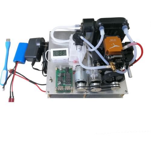 TOYAN Methanol / Gasoline General Engine Model DIY Micro Water-Cooled Generator Set (With Water Pump / Radiator Water Tank )