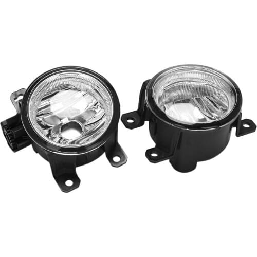 Pair Driver Passenger Side Fog Lamp Cover for Honda Civic Jazz Fit Odyssey Accessories