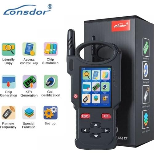 Lonsdor KH100+ Remote Key Programmer Professional Identify Copy Chip Smart Keys Simulate Immobilize IMMO Car Programming Tool