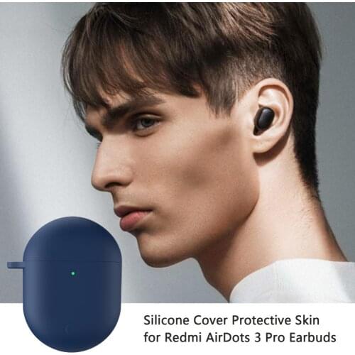 Anti-shock Silicone Protection Case For Redmi Airdots 3 Pro Earphone Headset Anti-fall Multi-color Protective Sleeve Cover