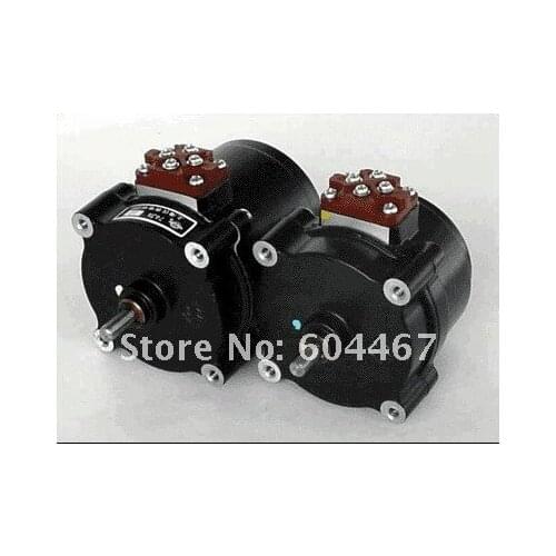 AC REVERSIBLE MOTORS 74ND04(Speed motor itself:1250r/min), Final speed through gear after: 40r/min 4W 220V 50/60Hz (NEW,100%)