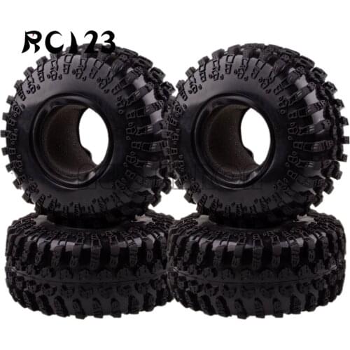 1:10 4P 2.2" Rubber 125MM Tyre Tires RC CAR For RC BEADLOCK Climbing Rock Crawler 1:10 RR10 Wraith 90056 90053 90045 NEW ENRON