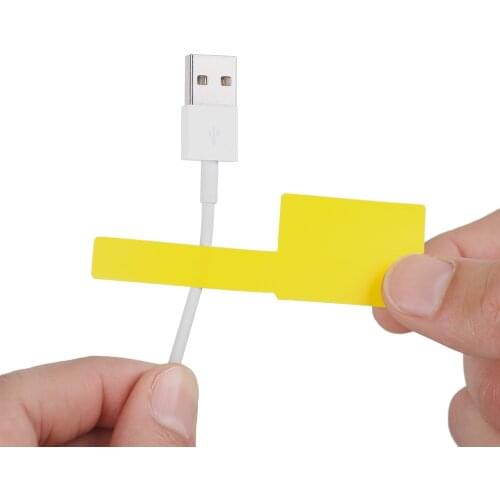 5Sheet/150Pcs Self Adhesive Cable Stickers Waterproof Identification Fiber Wire Tags Labels Organizers Network Marker Tool Usefu