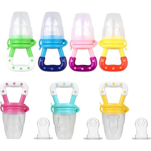 Baby Nipple Soother Toddler Kids Feeder For Fruits Food Nibler Dummy Baby Feeding tools Silicone newborn try to biting nipple