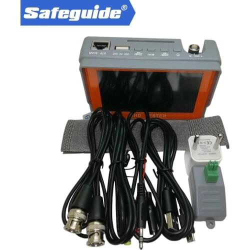 2019 Hot sale iv7a CCTV Security Camera Tester 1080P / 5MP AHD & CVBS & 5MP TVI & 4MP CVI 4-in-1 Analog Video Tester