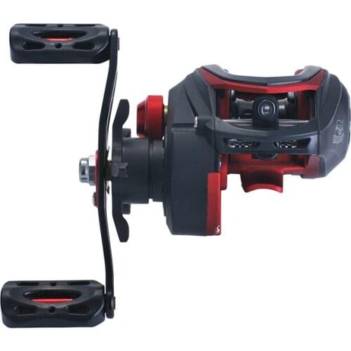 8.1:1 High Speed Fishing Reel 8Kg Max Drag Power 19 1BBs Left Right Hand Wheel Lure Baitcasting Reel Black Fish Carretilha