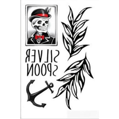 1/6 Scale Accessories Tattoo Stickers Water Stickers Fashion Street Style For 12' Action Figure Body Accessory