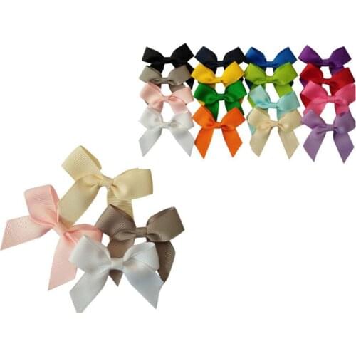 100pcs 2" Grosgrain Ribbon mini Cheer Bow Cheerleading without clip Headwear headdress