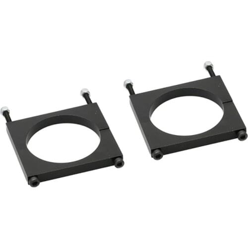 2Sets CNC Aluminum 8mm 10mm 12mm 16mm 20mm 22mm 25mm Tube Clamp Motor Mount Fixture Clip Holder for RC Multi-axis Aircraft