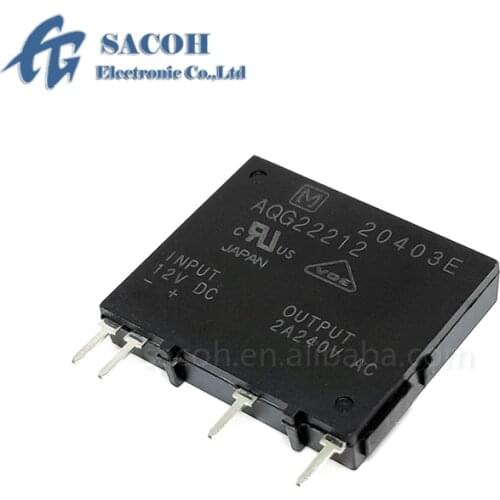 5CS/lot New AQG22212 or AQG22224 AQG22205 or AQG22105 AQG22112 AQG22124 AQG12212 AQG12224 AQG12112 AQG12124 SIP-4 Slim type SSR