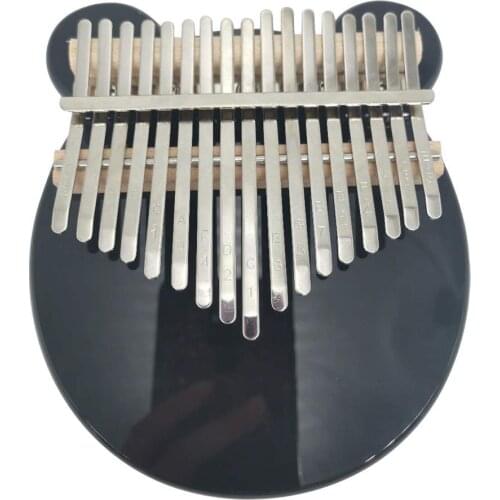 Acrylic 17 Key Finger Kalimba Thumb Piano Beginner Learning Musical Instrument Accs Music Equipment Accessories Attachment