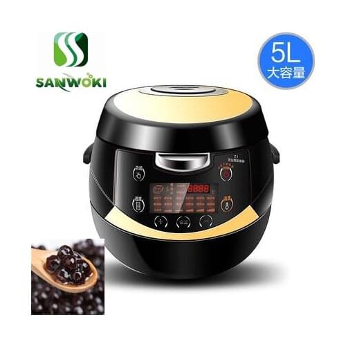 Automatic tapioca pearls boiler electrical taro ball boilingpot pearl Milk tea shop Sago cooker machine red bean cooking machine