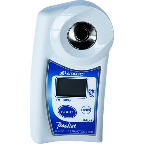 Digital refractometer PAL-1 Japan ATAGO digital sugar degree instrument cutting fluid concentration meter 0-53