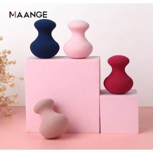 MAANGE 2pcs Makeup Sponge Professional Cosmetic Puff for Foundation Concealer Cream Make Up Tools Soft Sponge Puff Wholesale