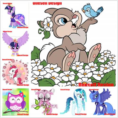 New Diamond Painting Full Set Cartoon 5D Diamond embroidery Full Square Rabbit Bird 5D diamond mosaic Sale rhinestone pictures