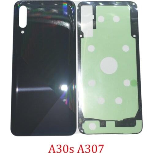 New Phone Back Cover Panel For Samsung Galaxy A30S A307 A307F A307G A307FN Original Housing Rear Battery Door Case With Adhesive