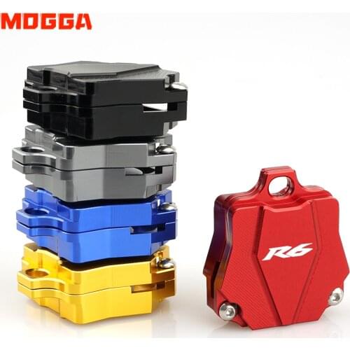 Logo R6 Latest Key Case Shell Protective Cover Cap For Yamaha YZFR6 YZF R6 (Key Without Chip) modified Motorbike Accessories