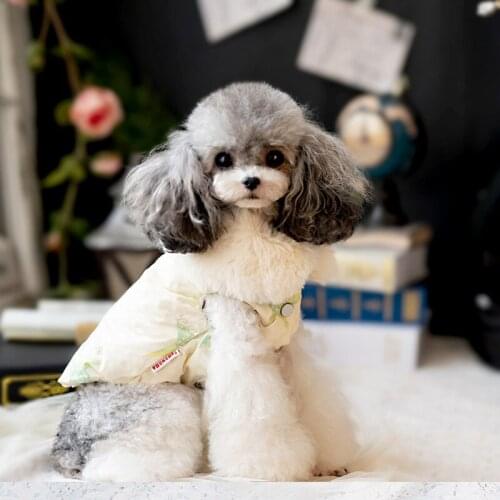 New Dog Costumes Dog Clothes Down Jacket Pet Vest Winter Wear Teddy Schnauzer Pomeranian Bichon Pet Clothes Dog Coat
