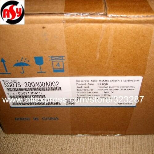 NEW Servo Drive SGD7S-200A00A002 Upgraded SGD7S-200A00B202 IN ORIGINAL PACKAGING SERVOPACK