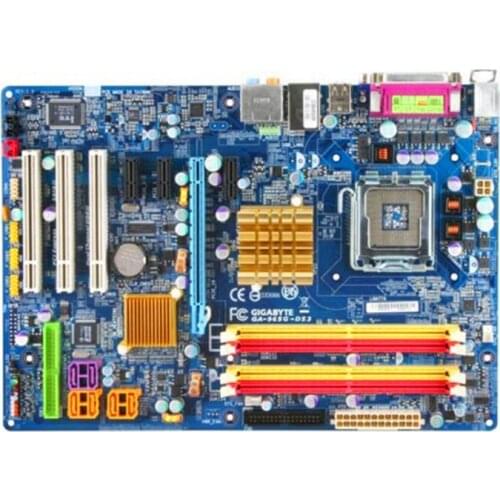 For Gigabyte GA-965G-DS3 Original Used Desktop Motherboard 965G-DS3 945G LGA 775 DDR2 SATA2 USB2.0