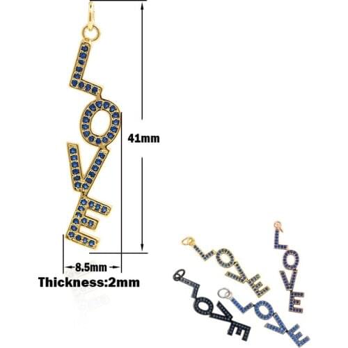 Gift From Love Pendant DIY Jewelry Bracelet Necklace Making Accessories