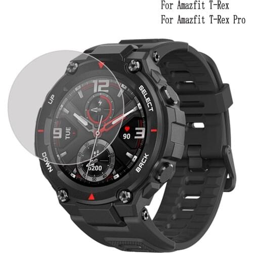 Tempered Glass Film For Xiaomi Amazfit T-REX Pro HD Screen Protection Film Cover For Huami Amazfit T Rex