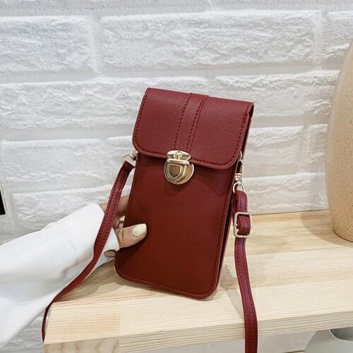 2020 Women Wallet Cell Phone Wallet Big Card Holders Wallet Handbag Purse Clutch Messenger Shoulder Straps Bag