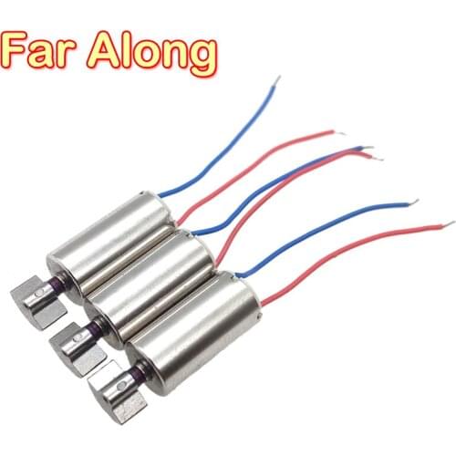 3 PCS/Lot 6*12 Mini DC Vibration Motor Use For Electric Toothbrush Massager Beauty Instrument DIY Handmade etc