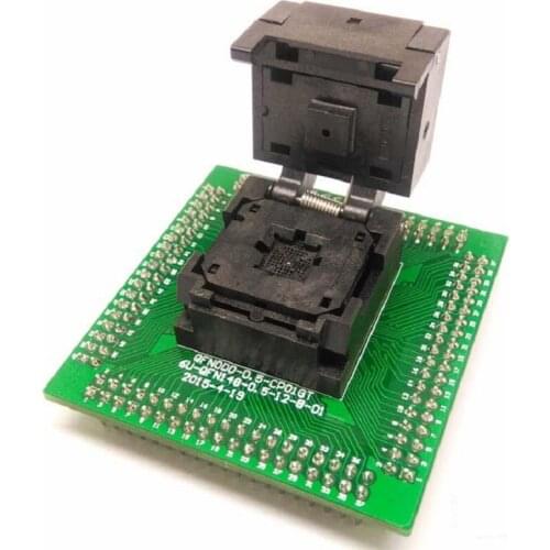 QFN36 MLF36 WLCSP36 to DIP36 Test Socket Adapter Pin Pitch 0.5mm IC Body Size 6x6mm IC550-0364-016-G contactor