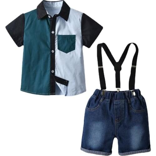 2021 New Arrival Baby Boy Summer Clothes Shorts Sets Casual Childrens Clothing Vacation Outfits Shorts and Top Set Ropa Verano