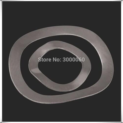 ID)8mm*(OD)13mm* (H)0.3mm Stainless Steel 304 SS M8 Wave Spring Washer 500pcs/lot