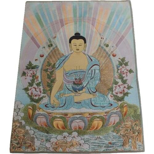 Collection of Nepalese embroidery pharmacist fothangka gold embroidery