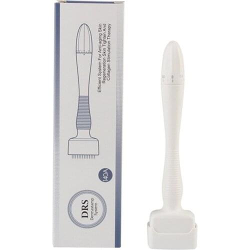 Hot Sale New Adjustable Needle Length DRS 140 Stainless Steel Needle Derma Roller Stamp Microneedle For Skin Care